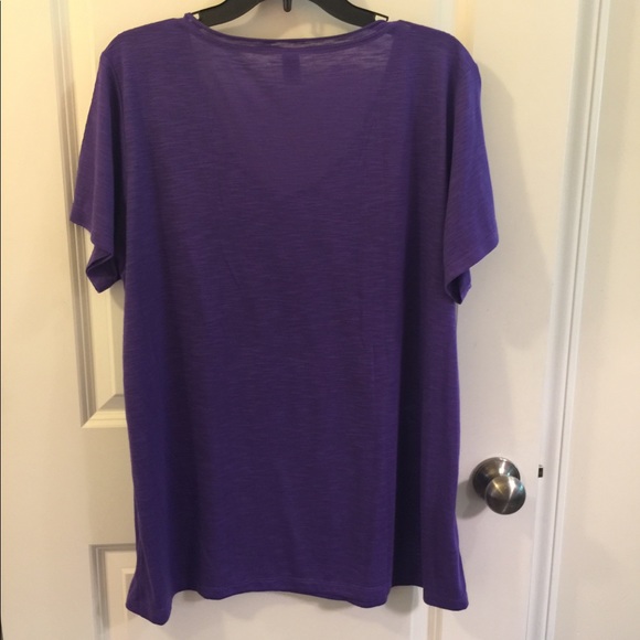 NWOT purple sparkle turtle t-shirt - Picture 3 of 6